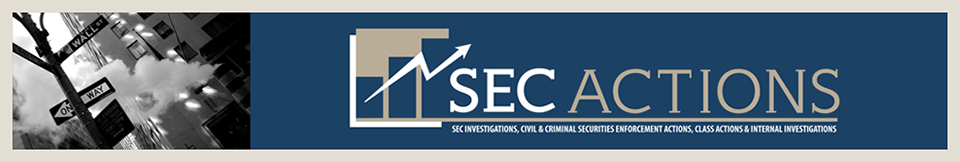 SEC ACTIONS